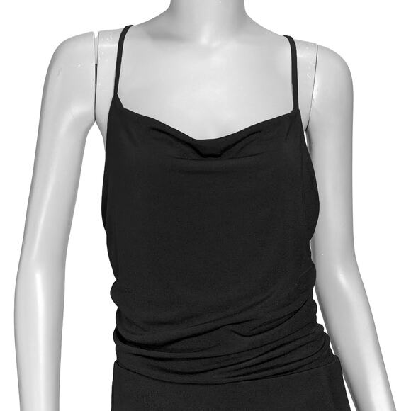 Jason Wu Black Sleeveless Maxi Dress with Slit - Picture 6 of 12